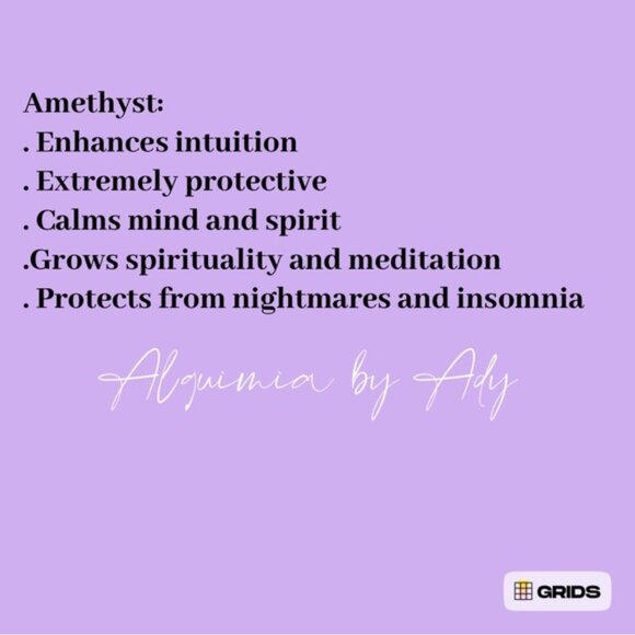 Minimalist colorful amethyst stud earrings/healing crystals - Picture 3 of 4